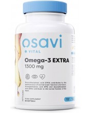Omega-3 Extra, 1300 mg, 60 гел капсули, Osavi