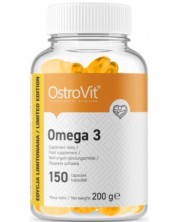 Omega 3, 1000 mg, 150 капсули, OstroVit -1