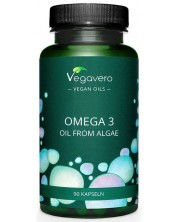 Omega 3 Oil from Algae, 90 капсули, Vegavero -1