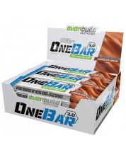 OneBar Протеинови барове, двоен шоколад, 12 броя, Everbuild -1