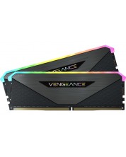 Оперативна памет Corsair - Vengeance RGB RT, 32GB, DDR4, 3600MHz, черна