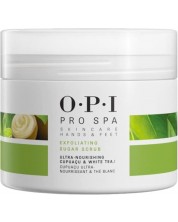 OPI Pro Spa Ексфолираща захарна скраб за ръце и крака, 136 g