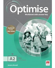 Optimise Level A2 Workbook with Key / Английски език - ниво A2: Учебна тетрадка с отговори -1