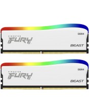 Оперативна памет Kingston - Fury Beast RGB SE, 32GB, DDR4, 3600MHz