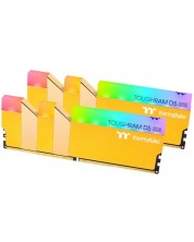 Оперативна памет Thermaltake - TOUGHRAM RGB, 32GB, DDR5, 5600MHz, Metallic Gold -1