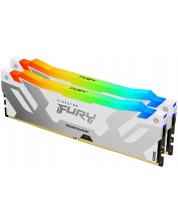 Оперативна памет Kingston - FURY Renegade RGB White XMP, 32GB, DDR5, 6000MHz