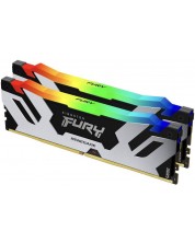 Оперативна памет Kingston - Fury Renegade Silver RGB, 32GB, DDR5, 6400MHz -1