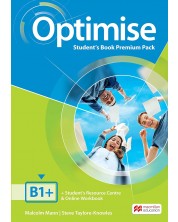 Optimise Level B1+ Premium Pack Student's Book / Английски език - ниво B1+: Учебник с код