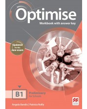 Optimise Level B1 Workbook with Key / Английски език - ниво B1: Учебна тетрадка с отговори -1