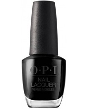 OPI Nail Lacquer Лак за нокти, Lady in Black, 15 ml -1