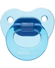 Ортодонтска залъгалка Wee Baby Candy,  0-6 месеца, синя