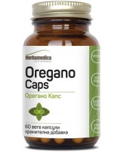 Oregano, 200 mg, 60 веге капсули, Herbamedica -1