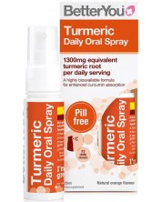Turmeric Орален спрей, 25 ml, 32 дневни дози, Better You -1