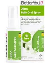 Zinc Орален спрей, 10 mg, 50 ml, 32 дневни дози, Better You -1