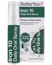 Iron 10 Орален спрей, 10 mg, 25 ml, 32 дневни дози, Better You