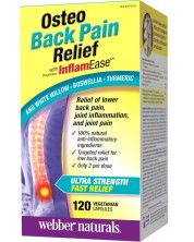Osteo Back Pain Relief, 120 веге капсули, Webber Naturals -1