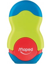 Острилкогума Maped Loopy - Soft Touch, зелена -1