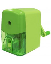 Острилка с контейнер Deli Vivid - E0635, настолна, зелена