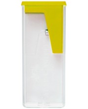 Острилка с контейнер Faber-Castell - правоъгълна, асортимент