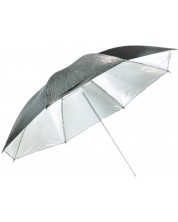 Отражателен чадър Visico - UB-003, 100cm, сребрист -1