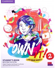 Own it! Level 2 Student's Book with Practice Extra / Английски език - ниво 2: Учебник с онлайн упражнения -1