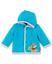 Памучно бебешко палтенце Sterntaler - С вълк, 56 cm, 3-4 месеца -1