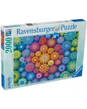 Пъзел Ravensburger от 2000 части - Мандали -1