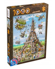 Пъзел D-Toys от 1000 части – Айфеловата кула -1
