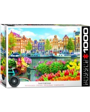 Пъзел Eurographics от 1000 части - Амстердам, Нидерландия