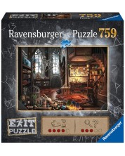 Пъзел-загадка Ravensburger от 759 части - Лаборатория за дракони