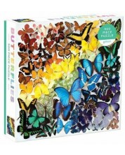 Пъзел Galison от 500 части - Красиви пеперуди -1