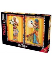 Пъзел Anatolian от 2 x 500 части - Африканки