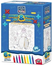 Пъзел за оцветяване Art Puzzle от 100 части - Клоун -1