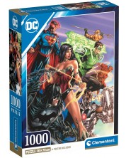 Пъзел Clementoni от 1000 части - Супергероите на DC Comics -1