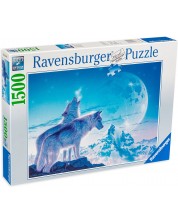 Пъзел Ravensburger от 1500 части - Вълци в планината