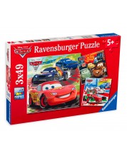 Пъзел Ravensburger от 3 x 49 части - Колите -1