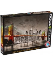 Пъзел Eurographics от 1000 части – Мостът Бруклин, Ню Йорк -1