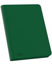 Папка за съхранение на карти Ultimate Guard Zipfolio 18-Pocket XenoSkin - Зелена (360 бр.) -1