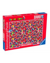 Пъзел Ravensburger от 1000 части - Супер Марио предизвикателство