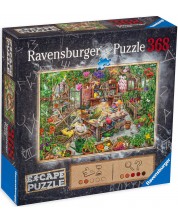 Пъзел-загадка Ravensburger от 368 части - В зимната градина -1