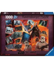 Пъзел Ravensburger от 1000 части - Междузвездни войни Злодеи: Моф Гидиън -1