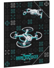 Папка с ластик Ars Una Drone Racer A4