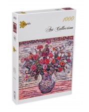 Пъзел Grafika от 1000 части - Цветя във ваза
