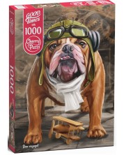 Пъзел Cherry Pazzi от 1000 части – Кучето летец