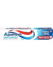 Aquafresh Triple Protection Паста за зъби Fresh & Minty, синя, 100 ml -1