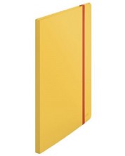 Папка с 20 джоба и ластик Leitz Cosy A4 - Warm Yellow