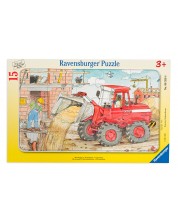 Пъзел Ravensburger от 15 части - Багер -1