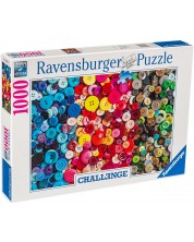 Пъзел Ravensburger от 1000 части - Цветни копчета -1