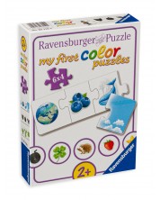 Пъзел Ravensburger от 6 x 4 части - Научи цветовете -1