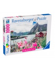 Пъзел Ravensburger от 1000 части - Лофотен, Норвегия -1